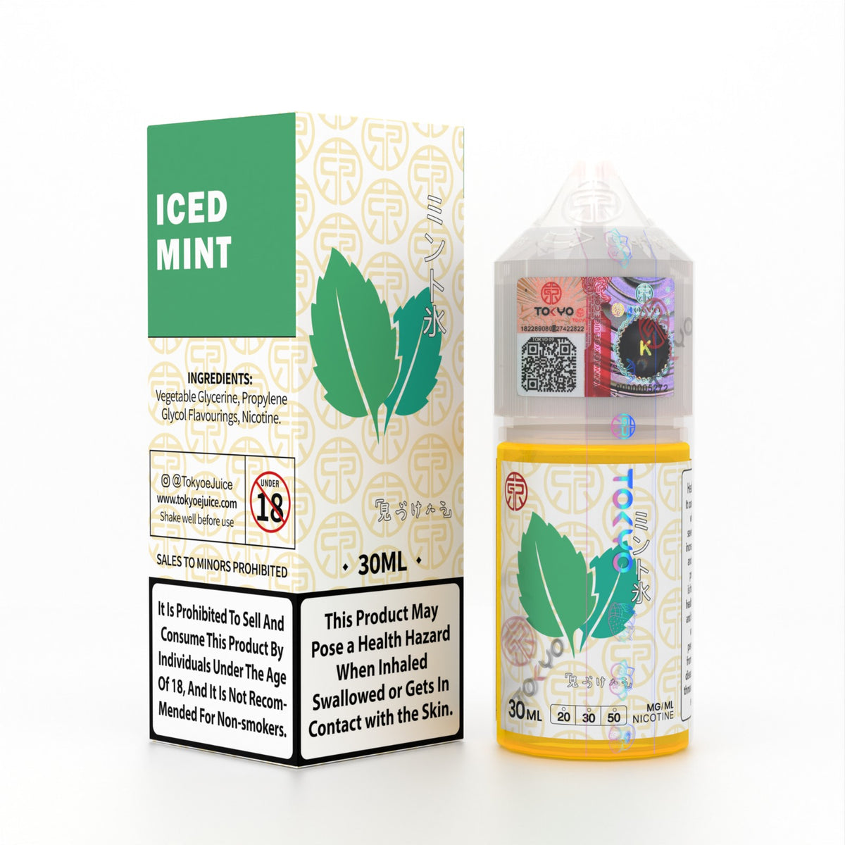 Tokyo Classic Iced Mint 30ml 50mg Pakistan