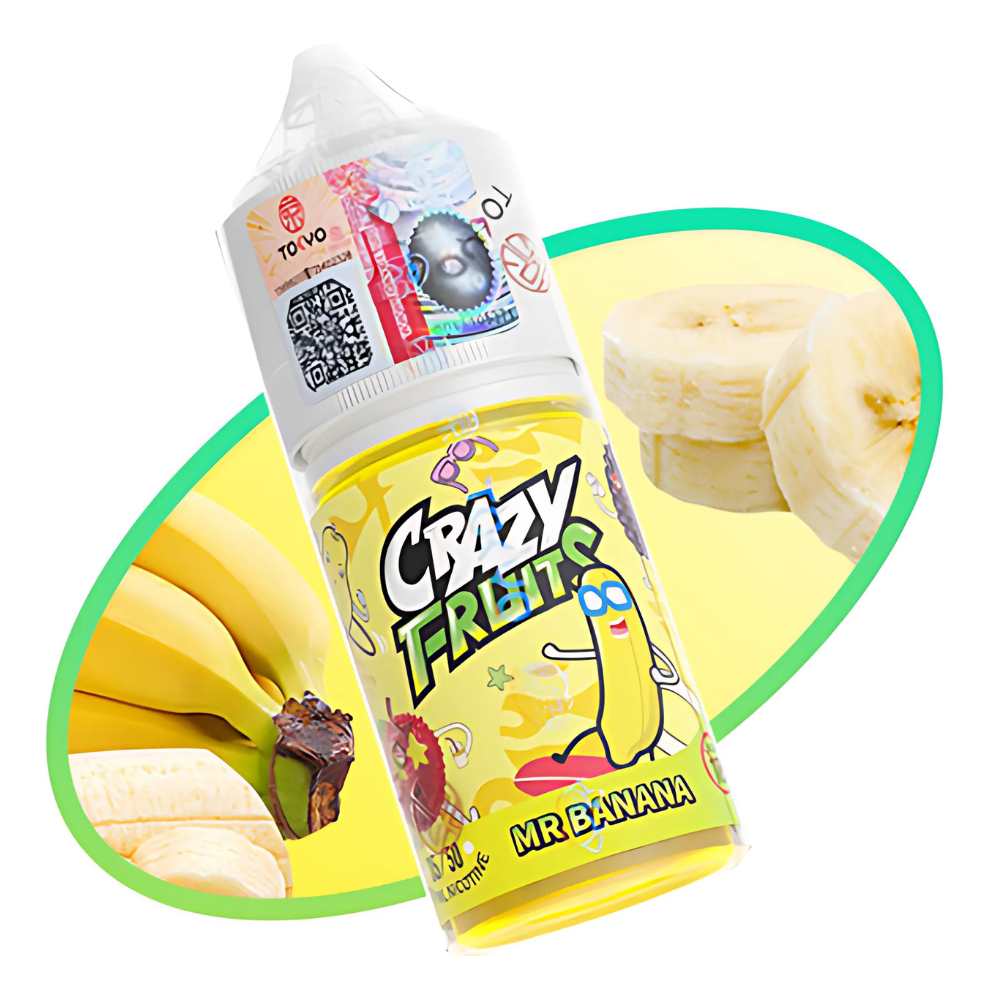 Tokyo Crazy Fruits Mr Banana 30ml E-Liquid Pakistan