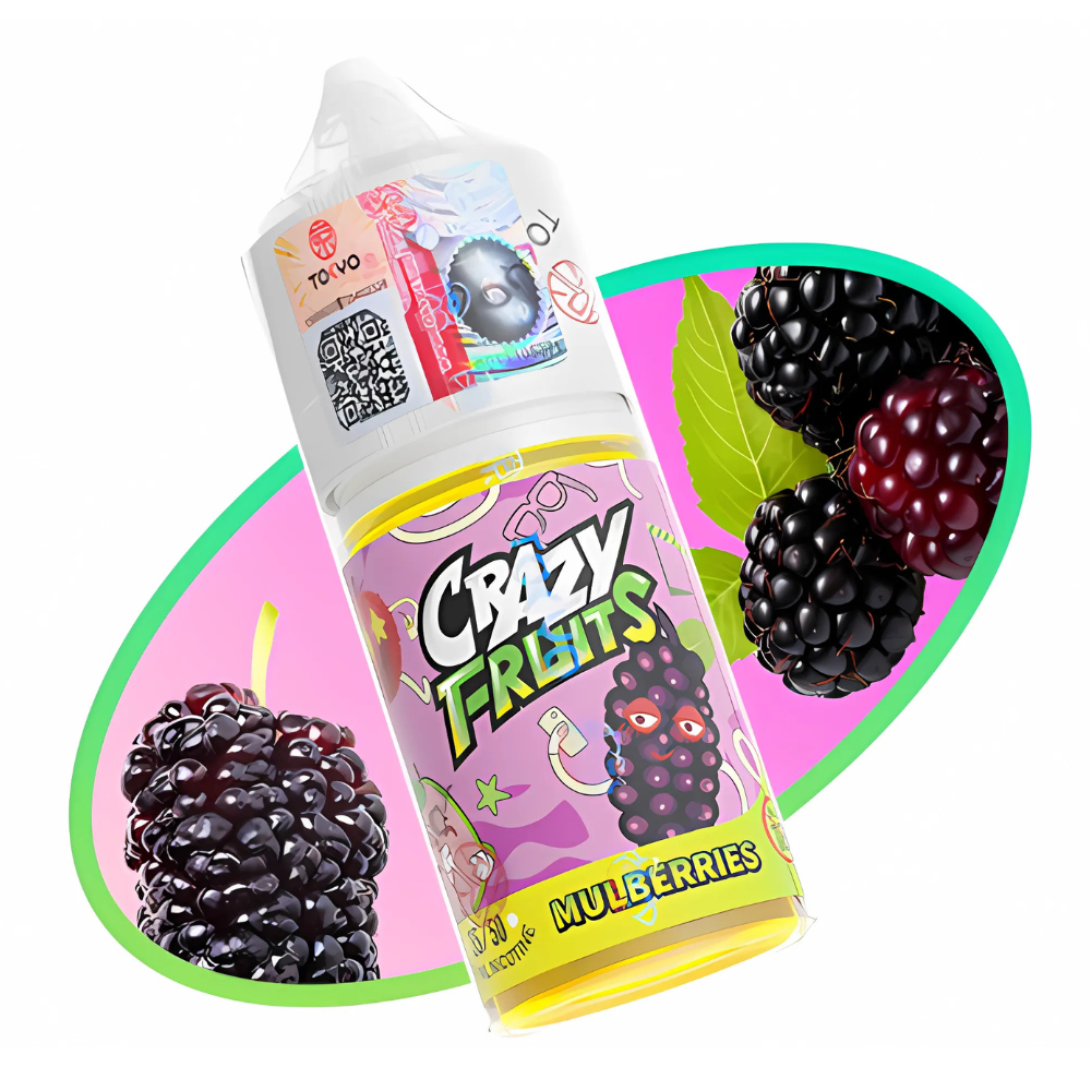 Tokyo Crazy Fruits Mulberries 30ml E-Liquid Pakistan