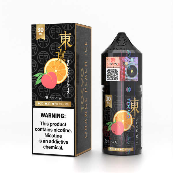 Tokyo Golden Orange Peach Ice Salt Nic 30ml Pakistan