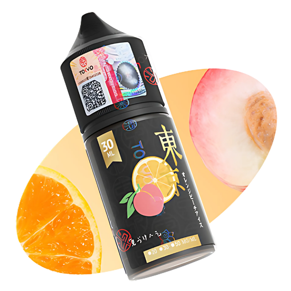 Tokyo Golden Orange Peach Ice 30ml E-Liquid Pakistan