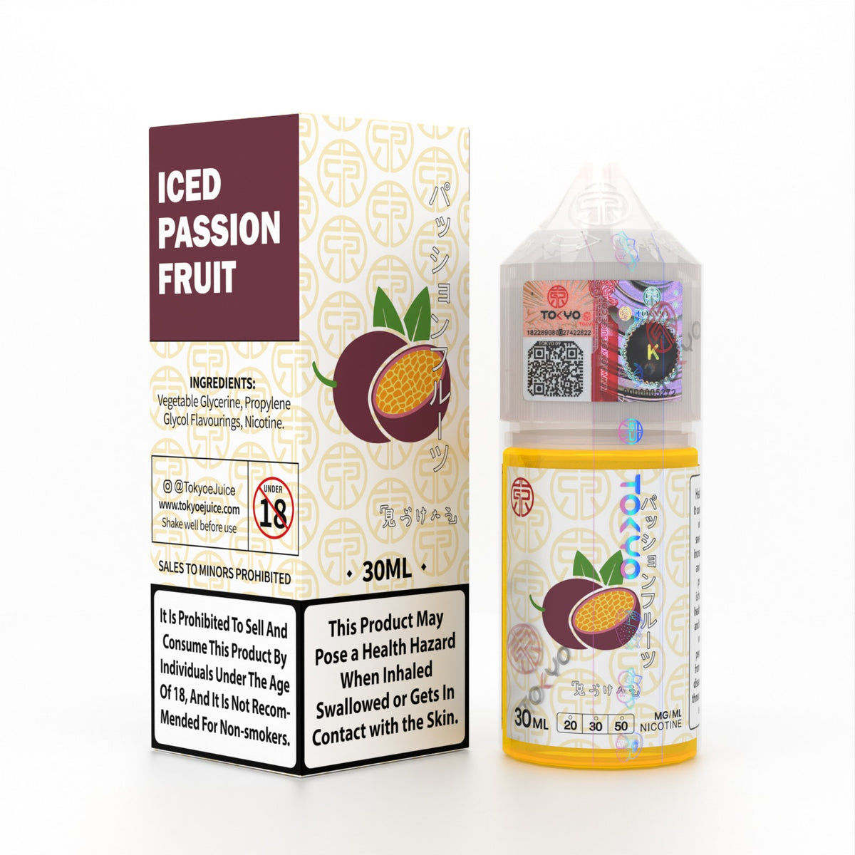 Tokyo Classic Iced Passionfruit 30ml 30mg Pakistan