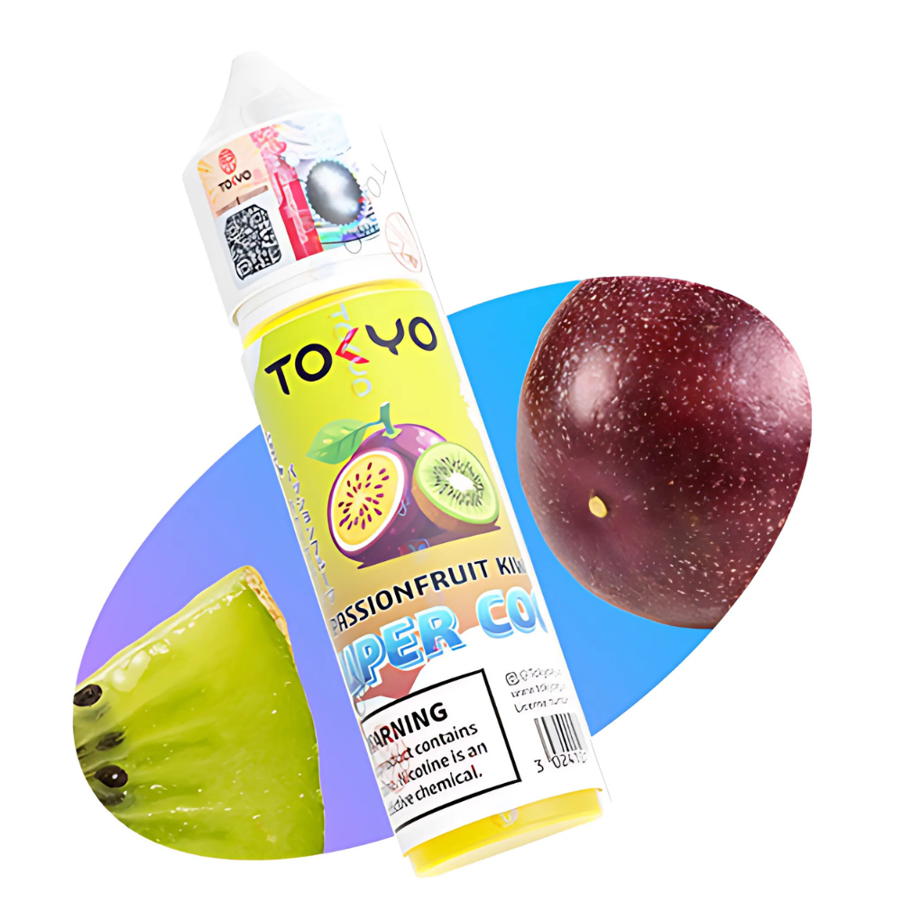 Tokyo Supercool Passionfruit Kiwi 60ml E-Liquid Pakistan