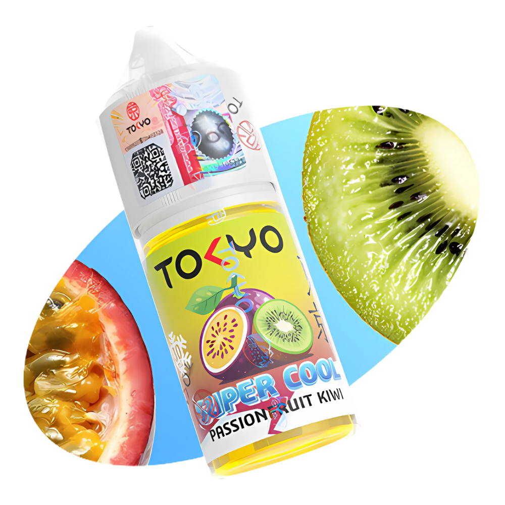 Tokyo Supercool Passionfruit Kiwi 30ml E-Liquid Pakistan