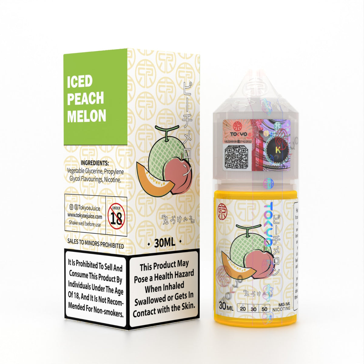 TOKYO CLASSIC ICED PEACH MELON 30ML