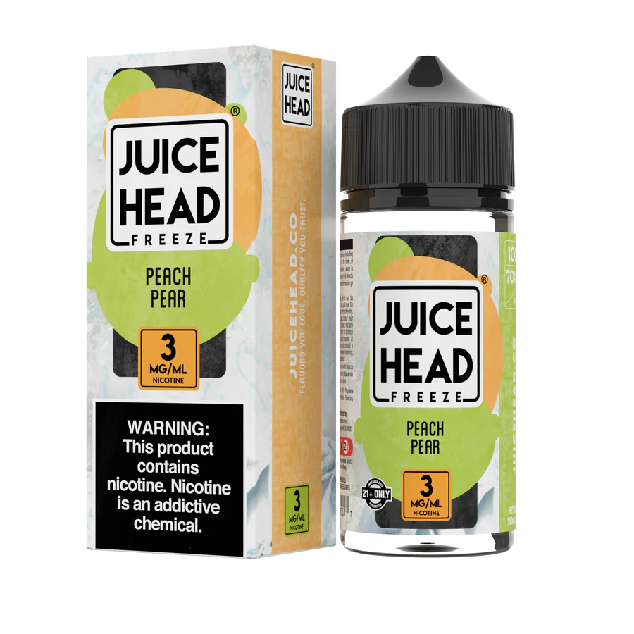JUICE HEAD EXTRA FREEZE PEACH PEAR 100ML
