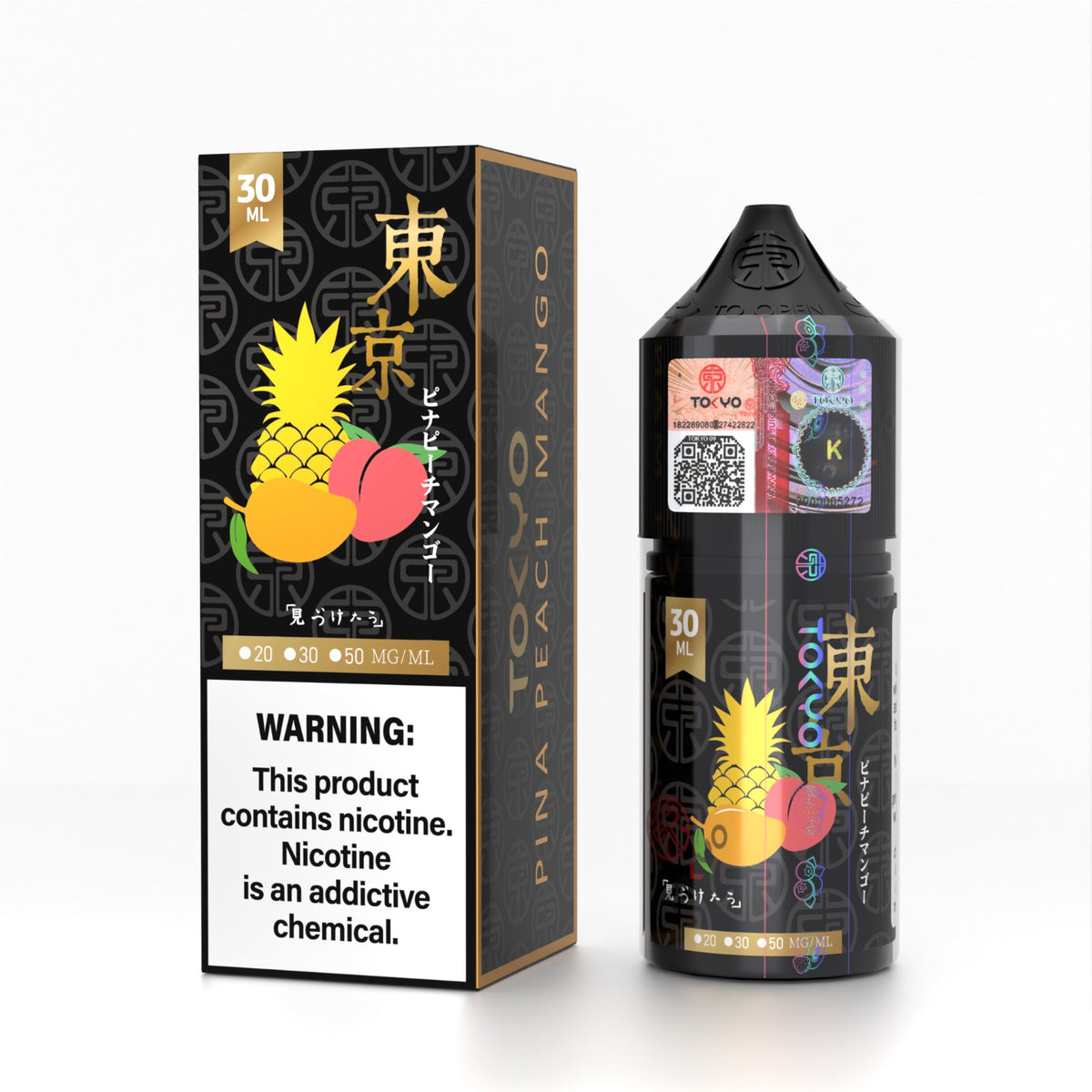 Tokyo Golden Pina Peach Mango 30ml 50mg Pakistan