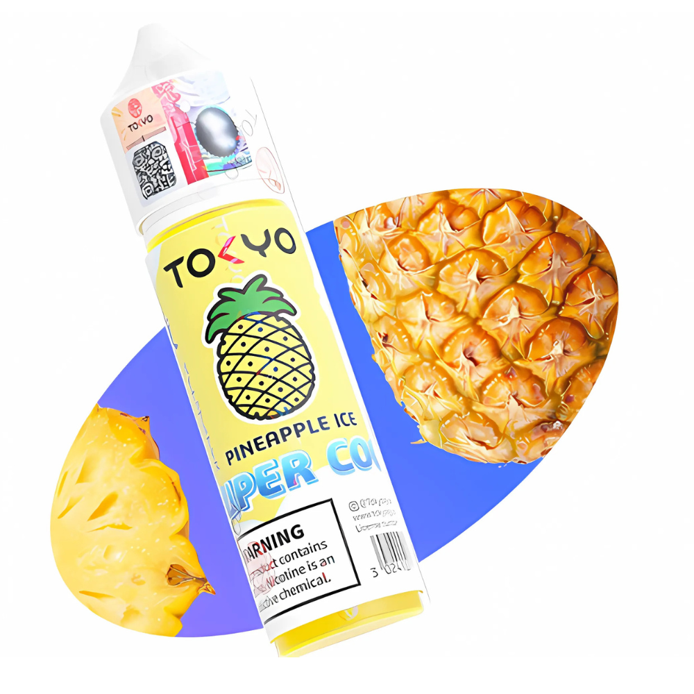 Tokyo Supercool Pineapple Ice 60ml E-Liquid Pakistan