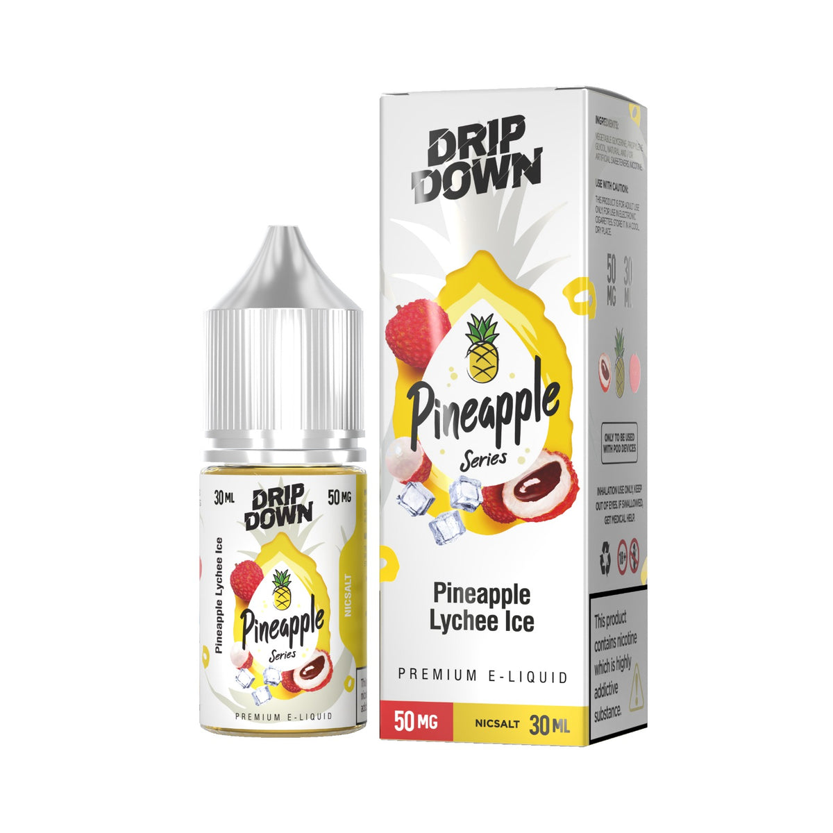DRIPDOWN PINEAPPLE SERIES SALT – PINEAPPLE LYCHEE ICE 30ML