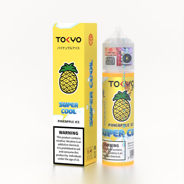 Tokyo Supercool Pineapple Ice 60ml Freebase Pakistan
