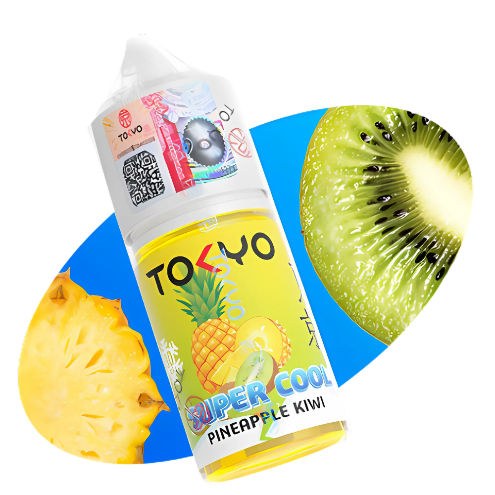 TOKYO SUPER COOL PINEAPPLE KIWI  30ML
