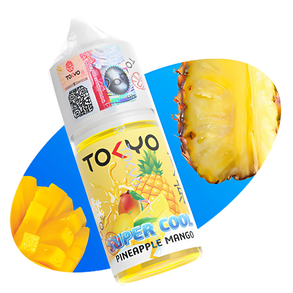 TOKYO SUPER COOL PINEAPPLE MANGO 30ML