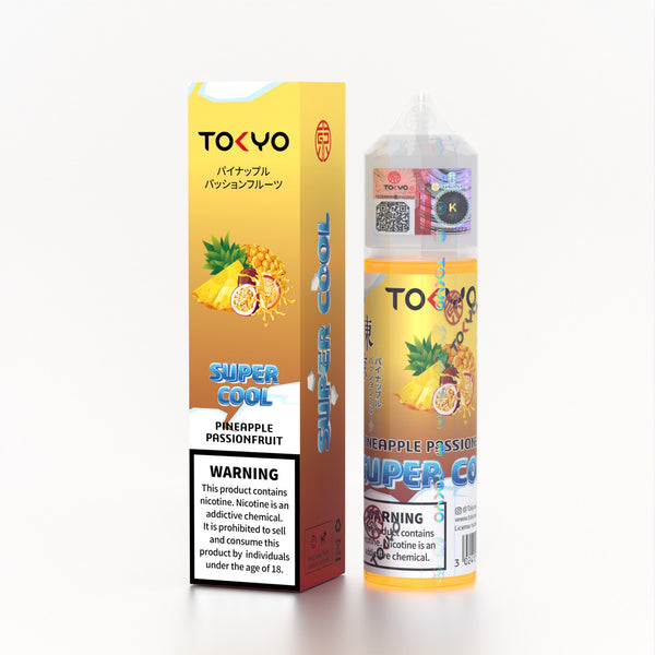 Tokyo Supercool Pineapple Passionfruit 60ml Freebase Pakistan