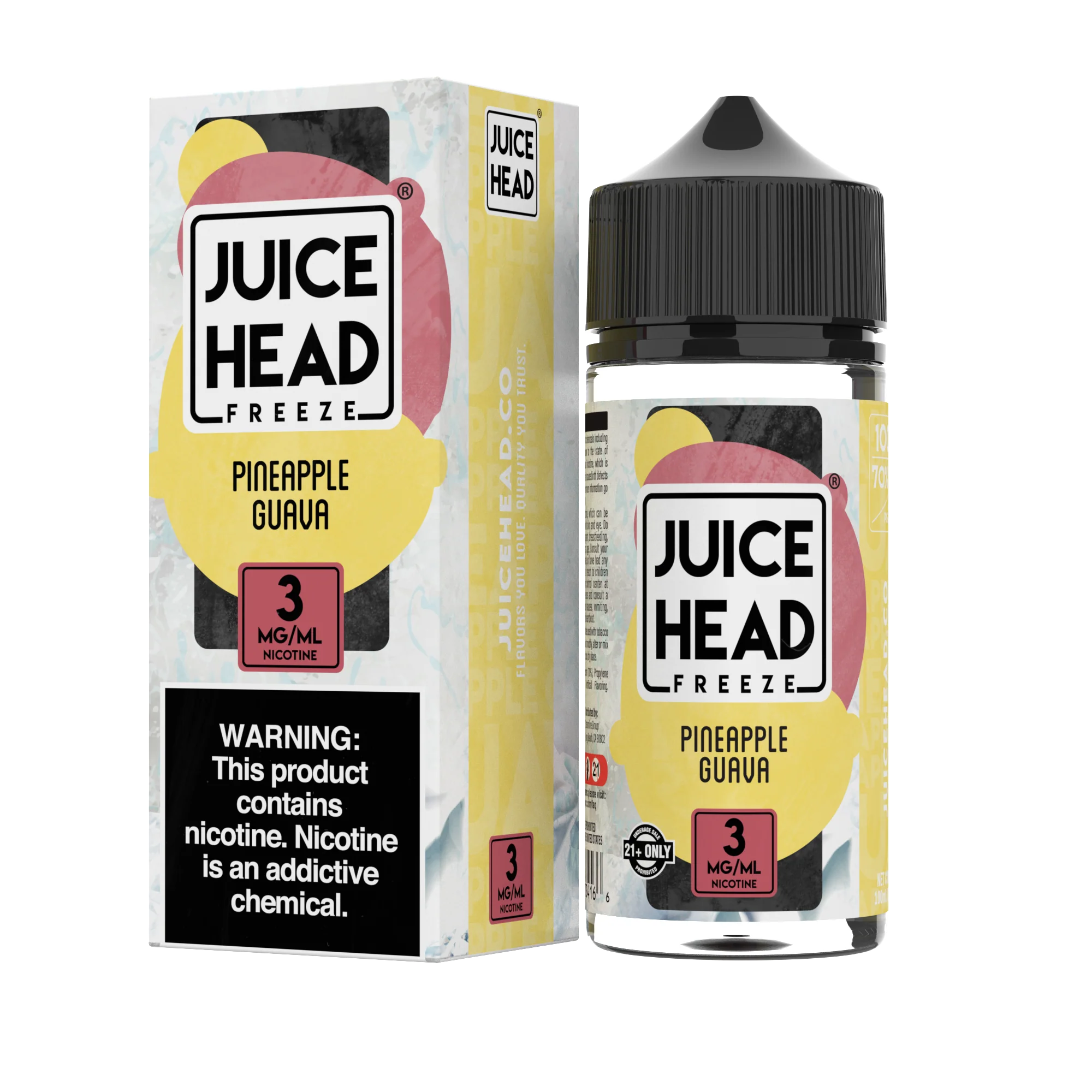JUICE HEAD EXTRA FREEZE PINEAPPLE GUAVA 100ML