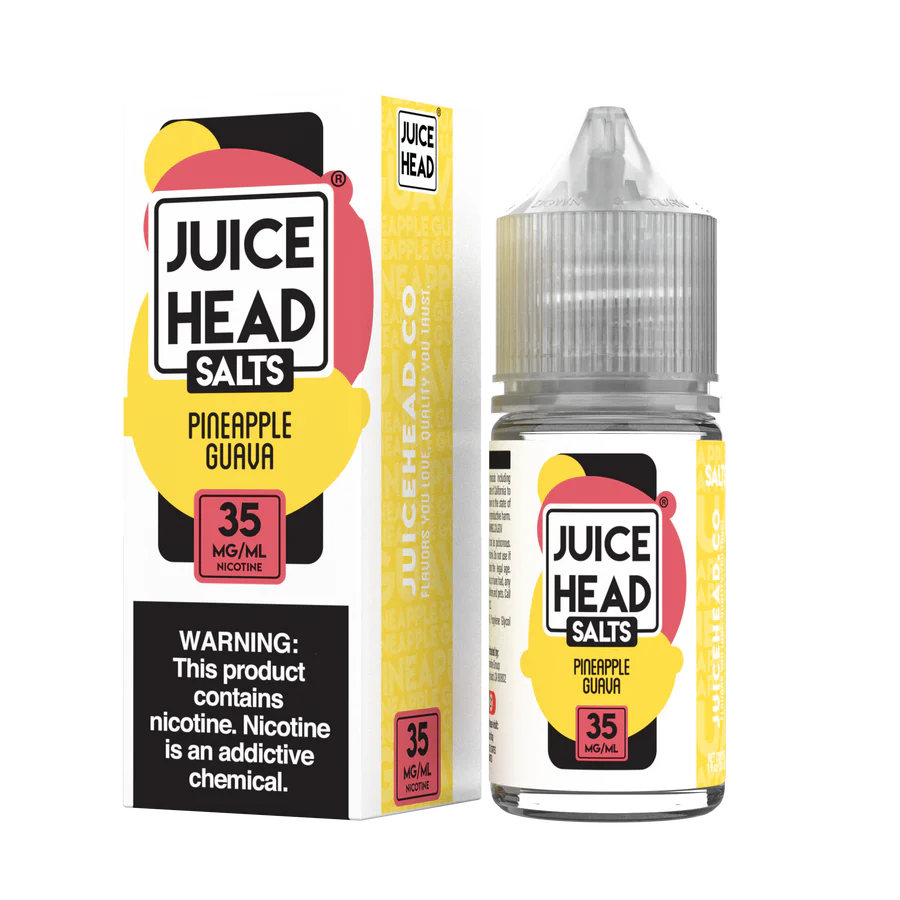 JUICE HEAD EXTRA FREEZE SALTS PINEAPPLE GUAVA 30ML