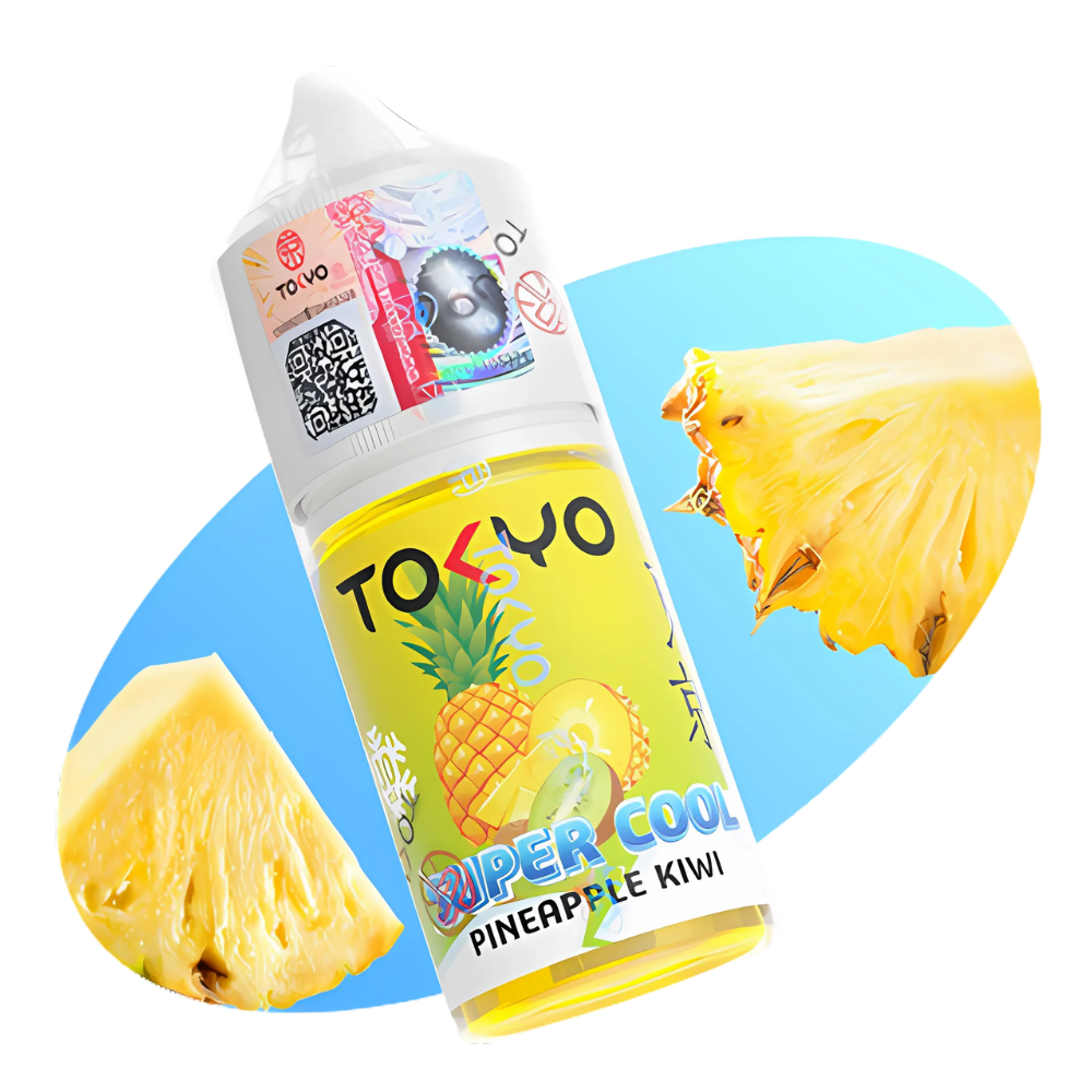 Tokyo Supercool Pineapple Kiwi 30ml E-Liquid Pakistan