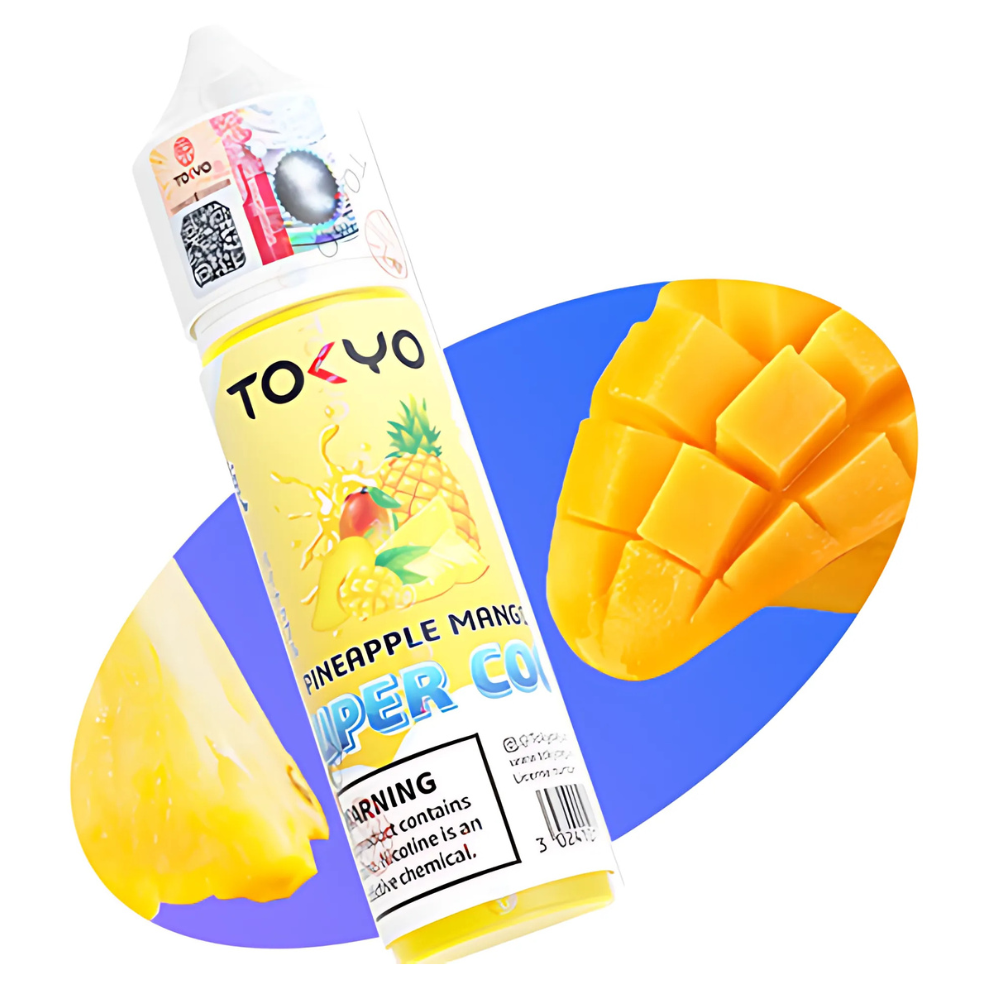 Tokyo Supercool Pineapple Mango 60ml E-Liquid Pakistan