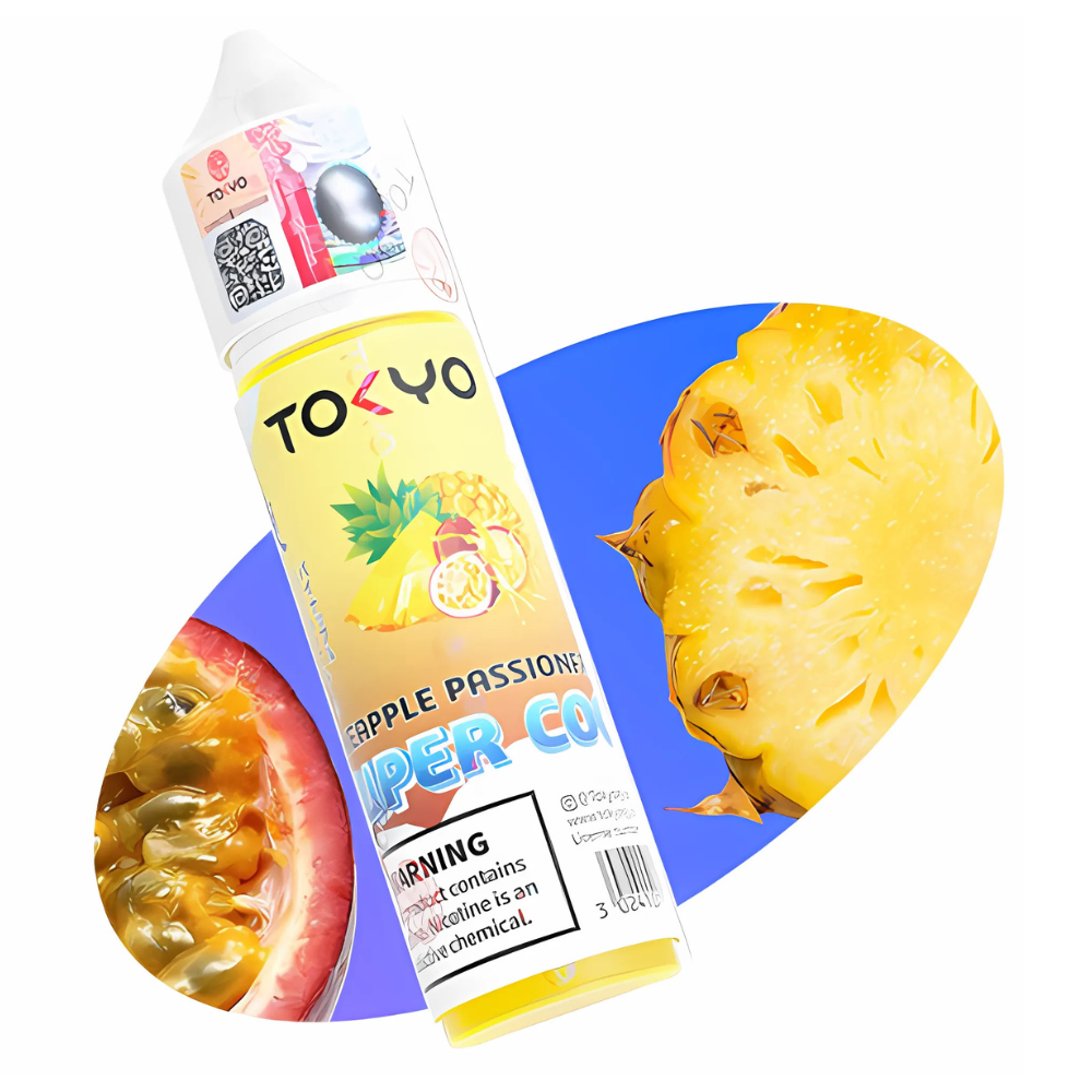 Tokyo Supercool Pineapple Passionfruit 60ml E-Liquid Pakistan