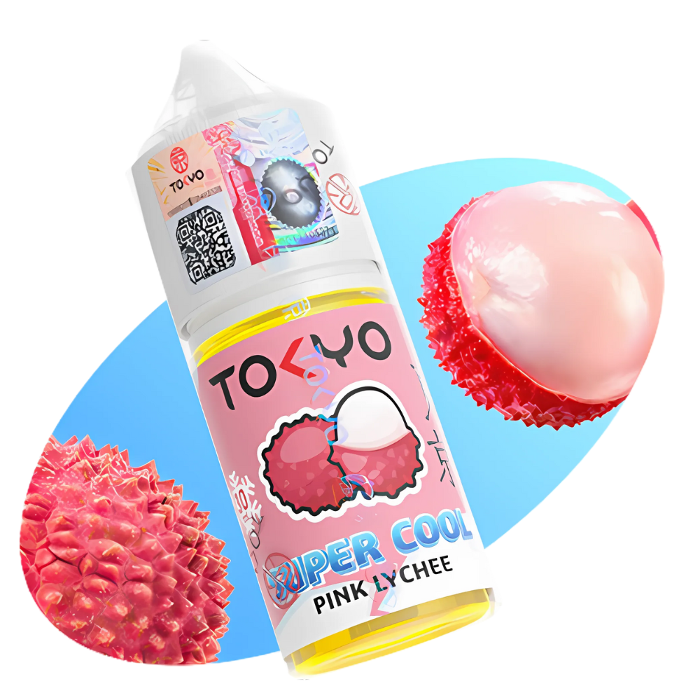 Tokyo Super Cool Pink Lychee 30ml E-Liquid Pakistan