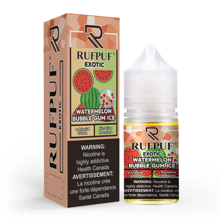 RUFPUF EXOTIC WATERMELON BUBBLEGUM ICE 30ML
