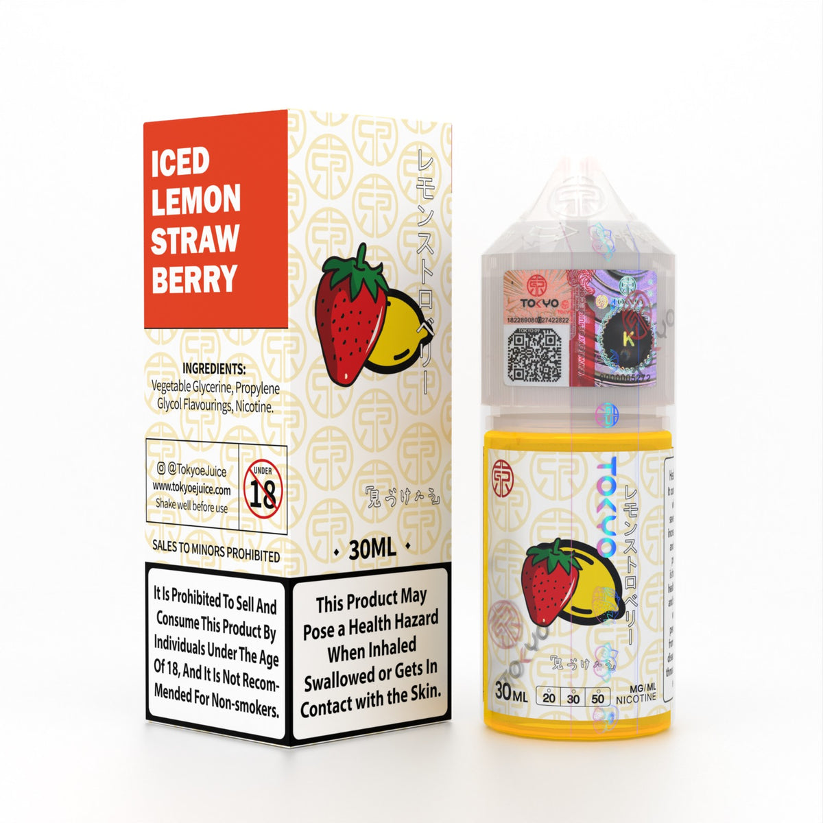 Tokyo Classic Strawberry Lemon 30ml 50mg Pakistan