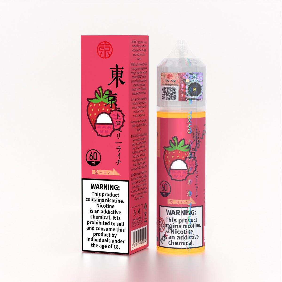 Tokyo Classic Strawberry Lychee 60ml 6mg Pakistan