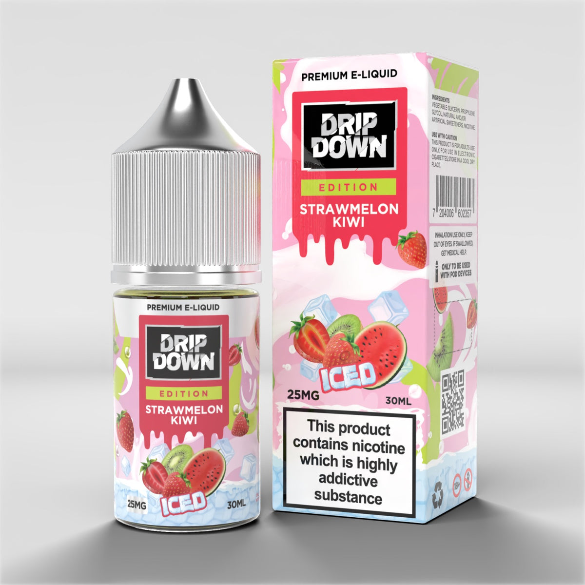 Dripdown Edition Strawmelon Kiwi Iced Salt Nic 30ml Pakistan