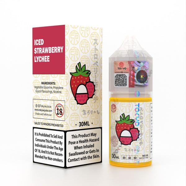 Tokyo Classic Iced Strawberry Lychee Salt Nic 30ml Pakistan