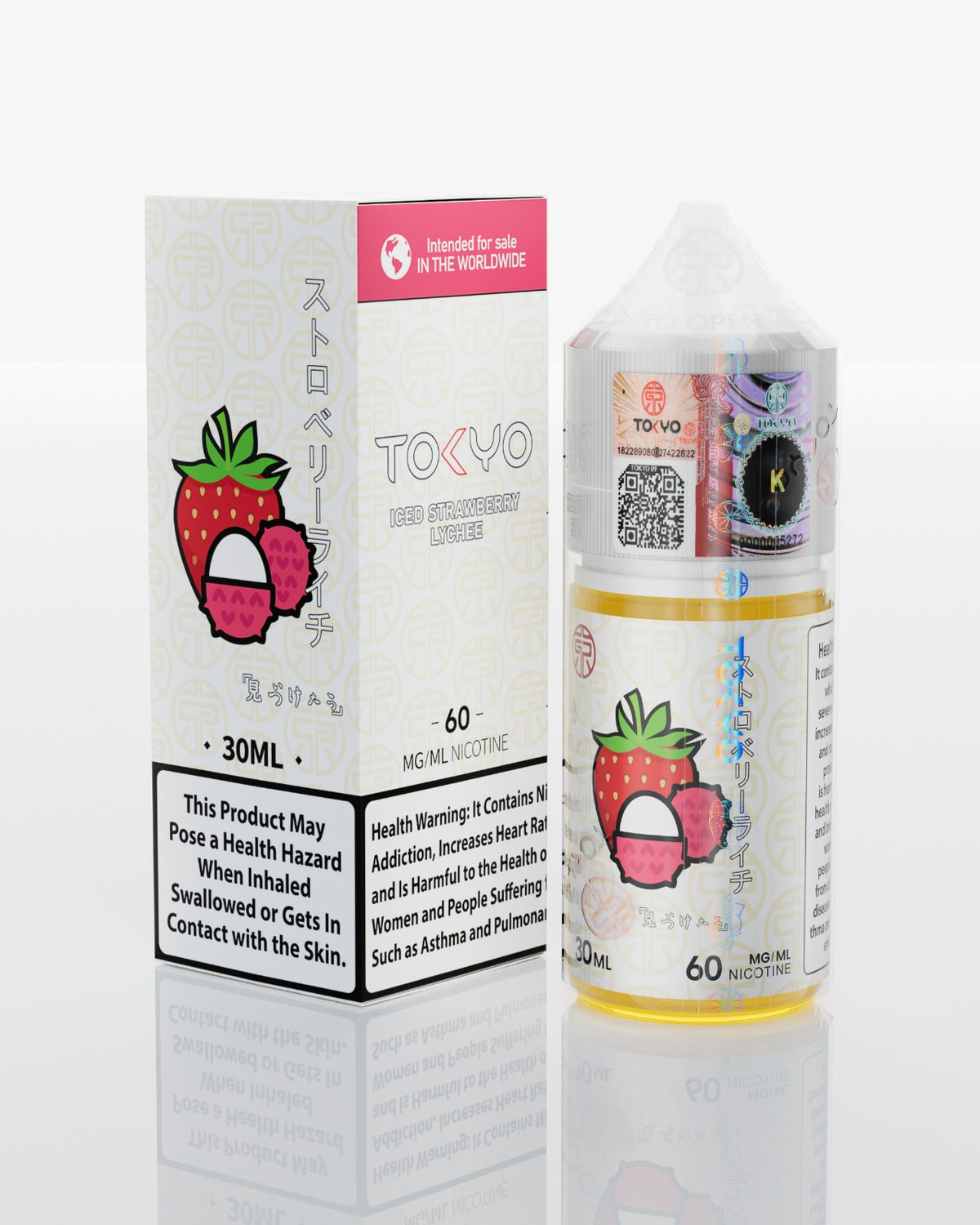 Tokyo Classic Strawberry Lychee 30ml 60mg Pakistan