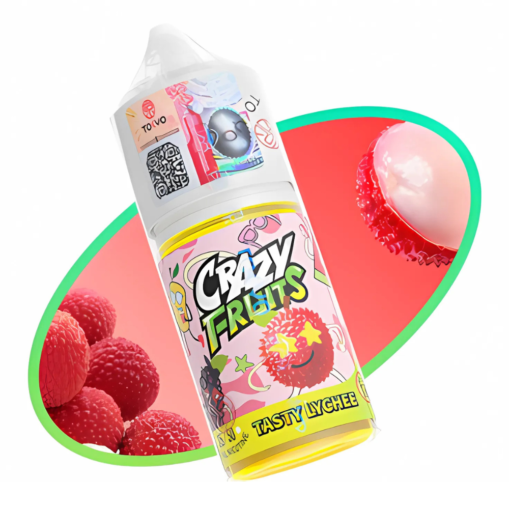 Tokyo Crazy Fruits Tasty Lychee 30ml E-Liquid Pakistan