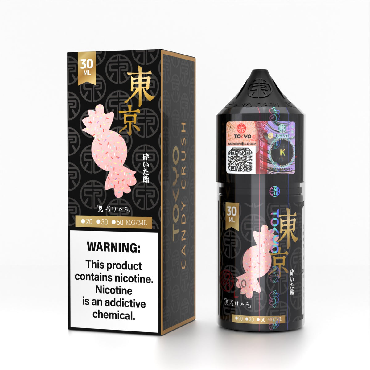Tokyo Golden Candy Crush Salt Nic 30ml Pakistan