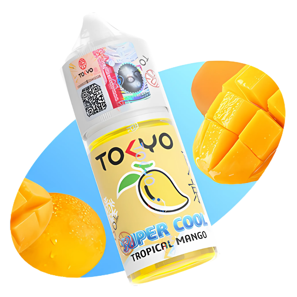 Tokyo Super Cool Tropical Mango 30ml E-Liquid Pakistan