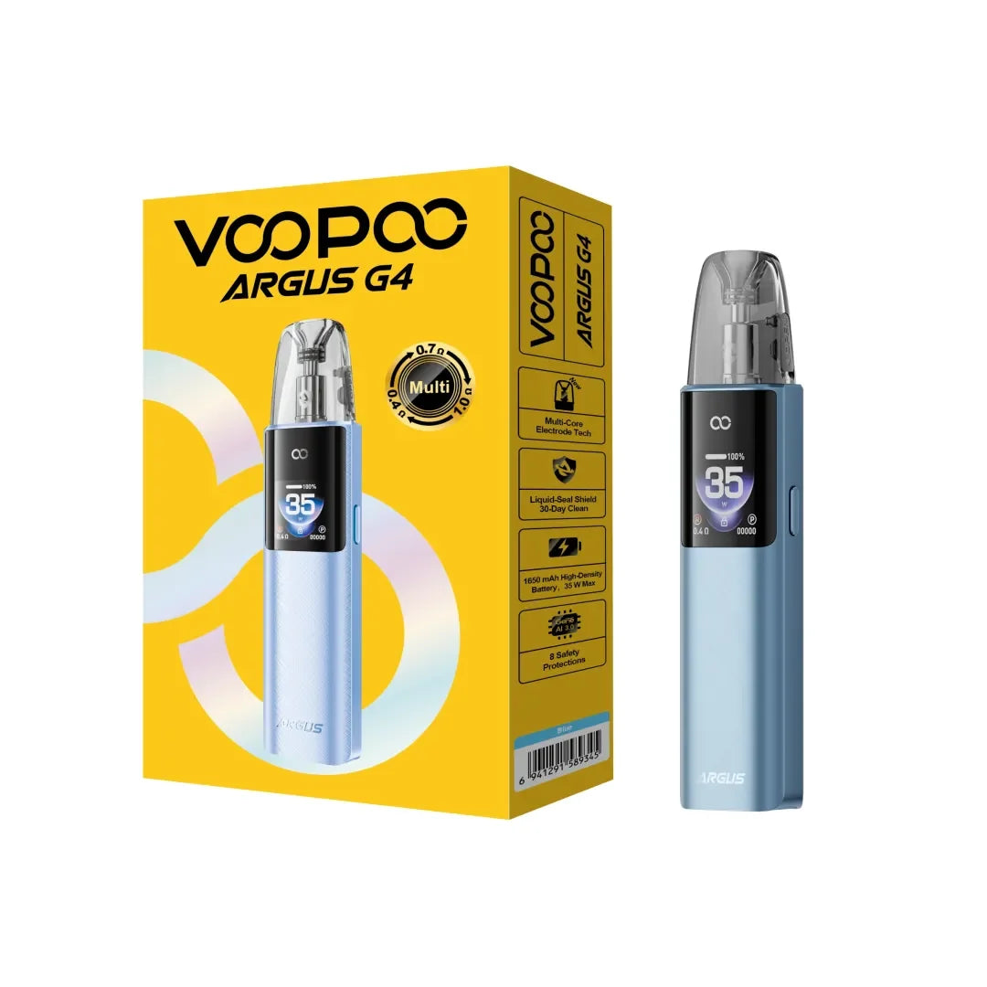 VOOPOO Argus G4 Pod Kit | 35W 1650mAh Refillable Multi-Ohm Pod System