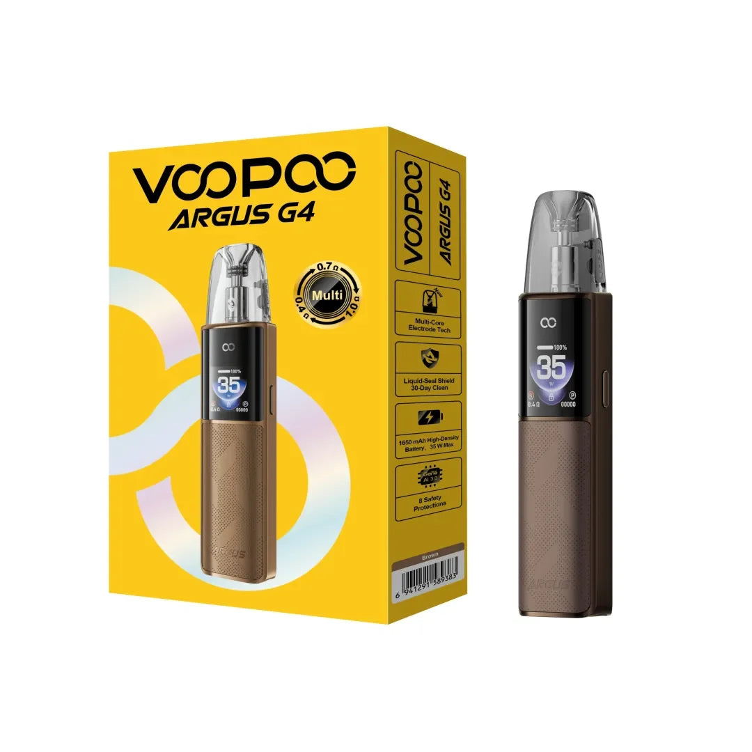 VOOPOO Argus G4 Pod Kit | 35W 1650mAh Refillable Multi-Ohm Pod System