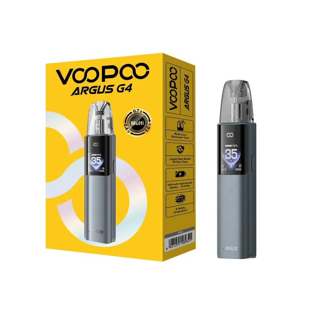 VOOPOO Argus G4 Pod Kit | 35W 1650mAh Refillable Multi-Ohm Pod System