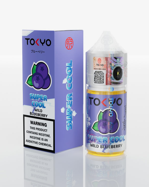 Tokyo Super Cool Wild Blueberry Salt Nic 30ml Pakistan
