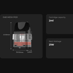 VAPORESSO XROS 0.8Ω 2ML POD CARTRIDGE